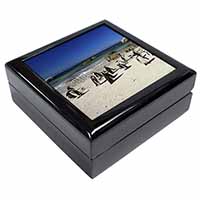 Beach Penguins Keepsake/Jewellery Box
