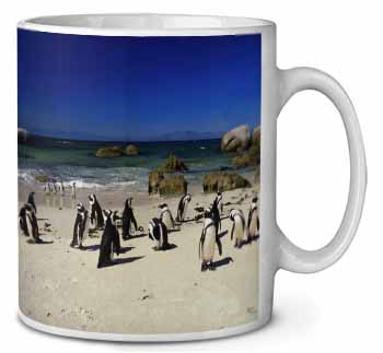 Beach Penguins Ceramic 10oz Coffee Mug/Tea Cup