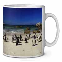 Beach Penguins Ceramic 10oz Coffee Mug/Tea Cup