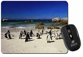 Beach Penguins Computer Mouse Mat