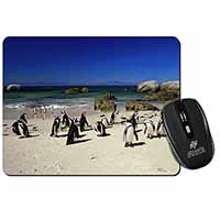 Beach Penguins Computer Mouse Mat