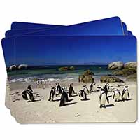 Beach Penguins Picture Placemats in Gift Box