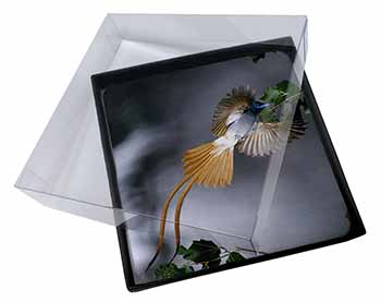 4x Humming Bird Picture Table Coasters Set in Gift Box