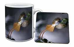 Humming Bird Mug and Coaster Set