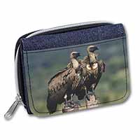 Vultures on Watch Unisex Denim Purse Wallet