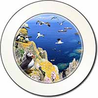 Puffins and Sea Bird Montage Car or Van Permit Holder/Tax Disc Holder