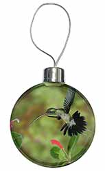 Green Hermit Humming Bird Christmas Bauble