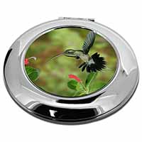 Green Hermit Humming Bird Make-Up Round Compact Mirror