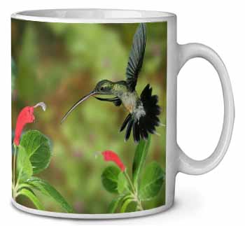 Green Hermit Humming Bird Ceramic 10oz Coffee Mug/Tea Cup