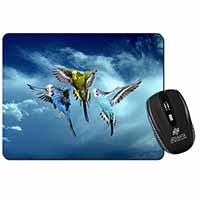 Budgies in Flight Computer Mouse Mat