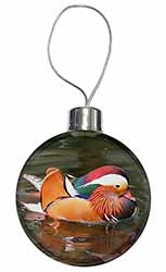 Lucky Mandarin Duck Christmas Bauble