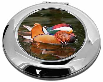 Lucky Mandarin Duck Make-Up Round Compact Mirror