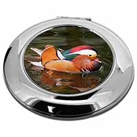 Lucky Mandarin Duck Make-Up Round Compact Mirror