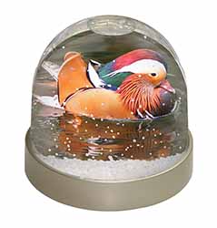 Lucky Mandarin Duck Snow Globe Photo Waterball