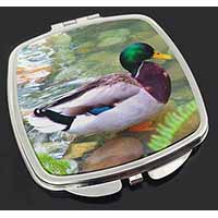 Mallard Duck by Stream Make-Up Compact Mirror