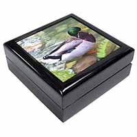 Mallard Duck by Stream Keepsake/Jewellery Box