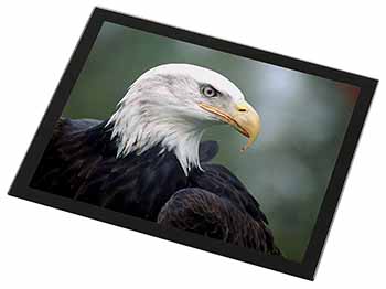 Eagle, Bird of Prey Black Rim High Quality Glass Placemat