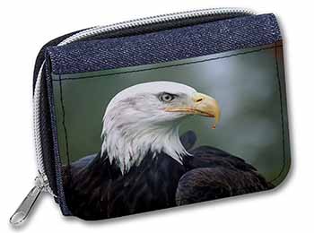 Eagle, Bird of Prey Unisex Denim Purse Wallet