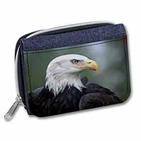 Eagle, Bird of Prey Unisex Denim Purse Wallet
