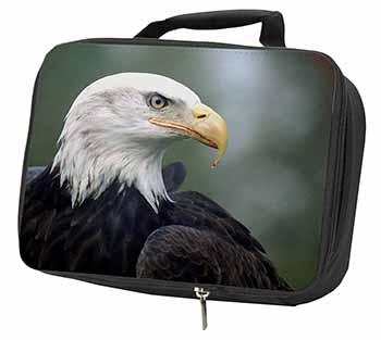 Eagle, Bird of Prey Black Insulated School Lunch Box/Picnic Bag