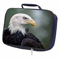 Eagle, Bird of Prey Navy Insulated School Lunch Box/Picnic Bag