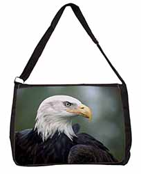 Eagle, Bird of Prey Large Black Laptop Shoulder Bag School/College