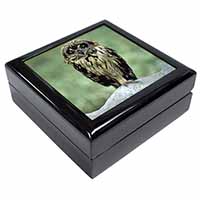 Cute Tawny Owl Keepsake/Jewellery Box