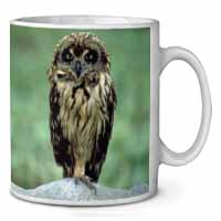 Cute Tawny Owl Ceramic 10oz Coffee Mug/Tea Cup Printed Full Colour - Advanta Group®
