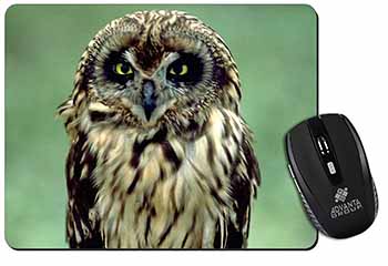 Cute Tawny Owl Computer Mouse Mat