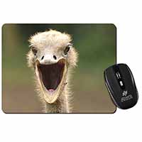 Ostritch Photo Print Computer Mouse Mat