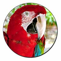 Green Winged Red Macaw Parrot Fridge Magnet Printed Full Colour