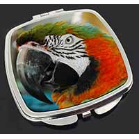 Face of a Macaw Parrot Make-Up Compact Mirror