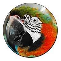 Face of a Macaw Parrot Fridge Magnet Printed Full Colour