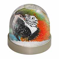Face of a Macaw Parrot Snow Globe Photo Waterball
