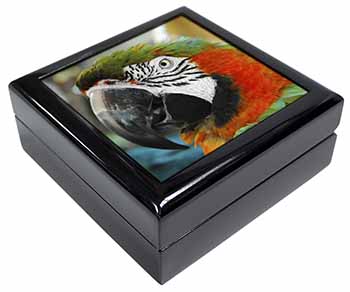 Face of a Macaw Parrot Keepsake/Jewellery Box