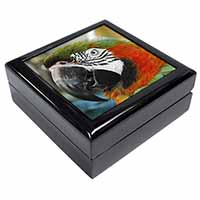 Face of a Macaw Parrot Keepsake/Jewellery Box