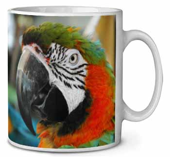 Face of a Macaw Parrot Ceramic Coffee Mug/Tea Cup