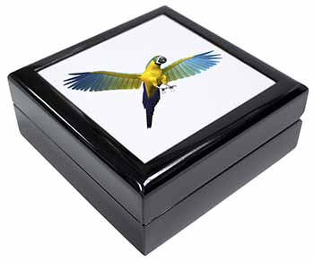 In-Flight Flying Parrot Keepsake/Jewellery Box