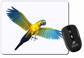 In-Flight Flying Parrot Computer Mouse Mat