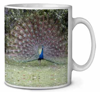 Colourful Peacock Ceramic 10oz Coffee Mug/Tea Cup