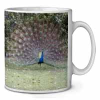 Colourful Peacock Ceramic 10oz Coffee Mug/Tea Cup
