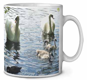 Swans and Ducks Ceramic 10oz Coffee Mug/Tea Cup