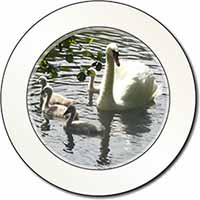 Swans and Baby Cygnets Car or Van Permit Holder/Tax Disc Holder