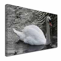 Beautiful Swan Canvas X-Large 30"x20" Wall Art Print