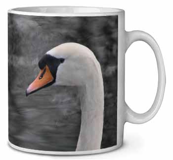 Face of a Swan Ceramic 10oz Coffee Mug/Tea Cup