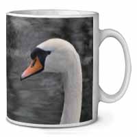 Face of a Swan Ceramic 10oz Coffee Mug/Tea Cup