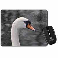 Face of a Swan Computer Mouse Mat
