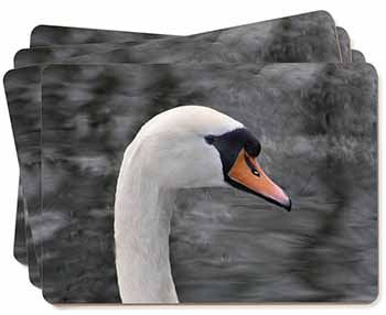 Face of a Swan Picture Placemats in Gift Box