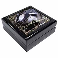 Badger in Straw Keepsake/Jewellery Box
