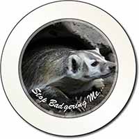 Badger-Stop Badgering Me! Car or Van Permit Holder/Tax Disc Holder